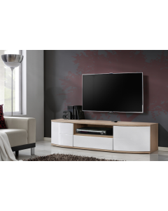 Stolik RTV Ontario I San Remo/Biały Połysk