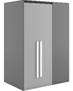 Hörngarderob 130x93 med LED belysning Play PL-00