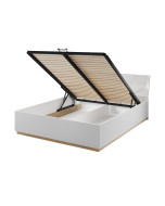 Łóżko 140 z pojemnikiem na pościel Futura FU-13