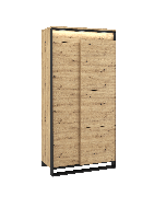 Garderob 2d med LED belysning Quant QA-01-0