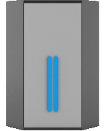 Hörngarderob 99x99 Play PL-01