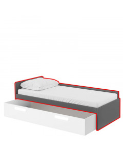 Łóżko górne z materacem Play PL-18