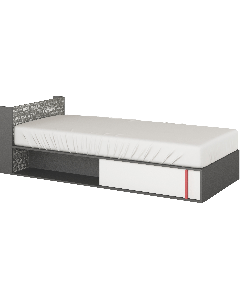 Łóżko z materacem i pojemnikiem Philosophy PH-15